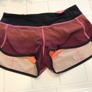 Lululemon Speed Shorts
